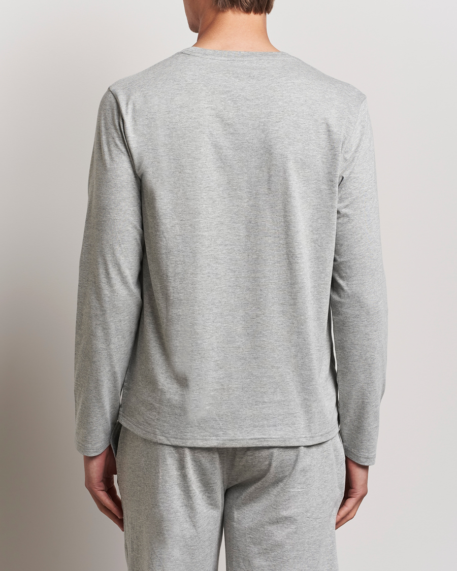Heren | T-shirts | Polo Ralph Lauren | Liquid Cotton Long Sleeve Crew Neck Tee Andover Heather