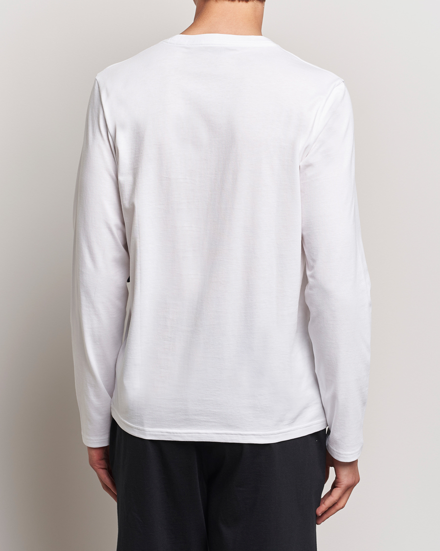 Heren | T-shirts | Polo Ralph Lauren | Liquid Cotton Long Sleeve Crew Neck Tee White