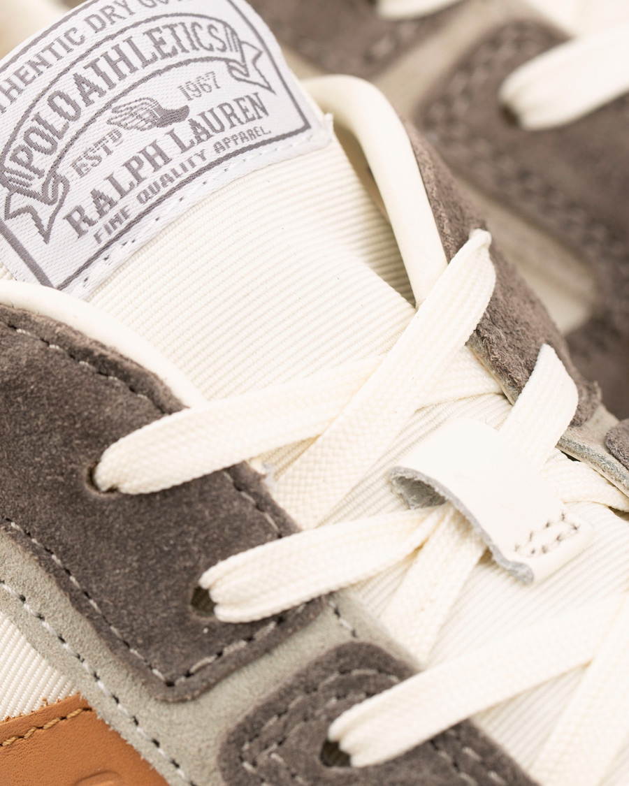 Heren | Polo Ralph Lauren Train 100 Running Sneaker White/Grey | Polo Ralph Lauren | Train 100 Running Sneaker White/Grey