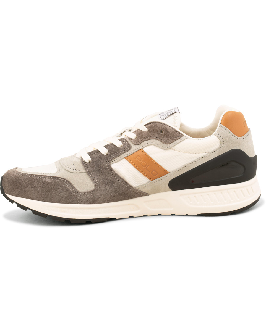 Heren | Polo Ralph Lauren Train 100 Running Sneaker White/Grey | Polo Ralph Lauren | Train 100 Running Sneaker White/Grey