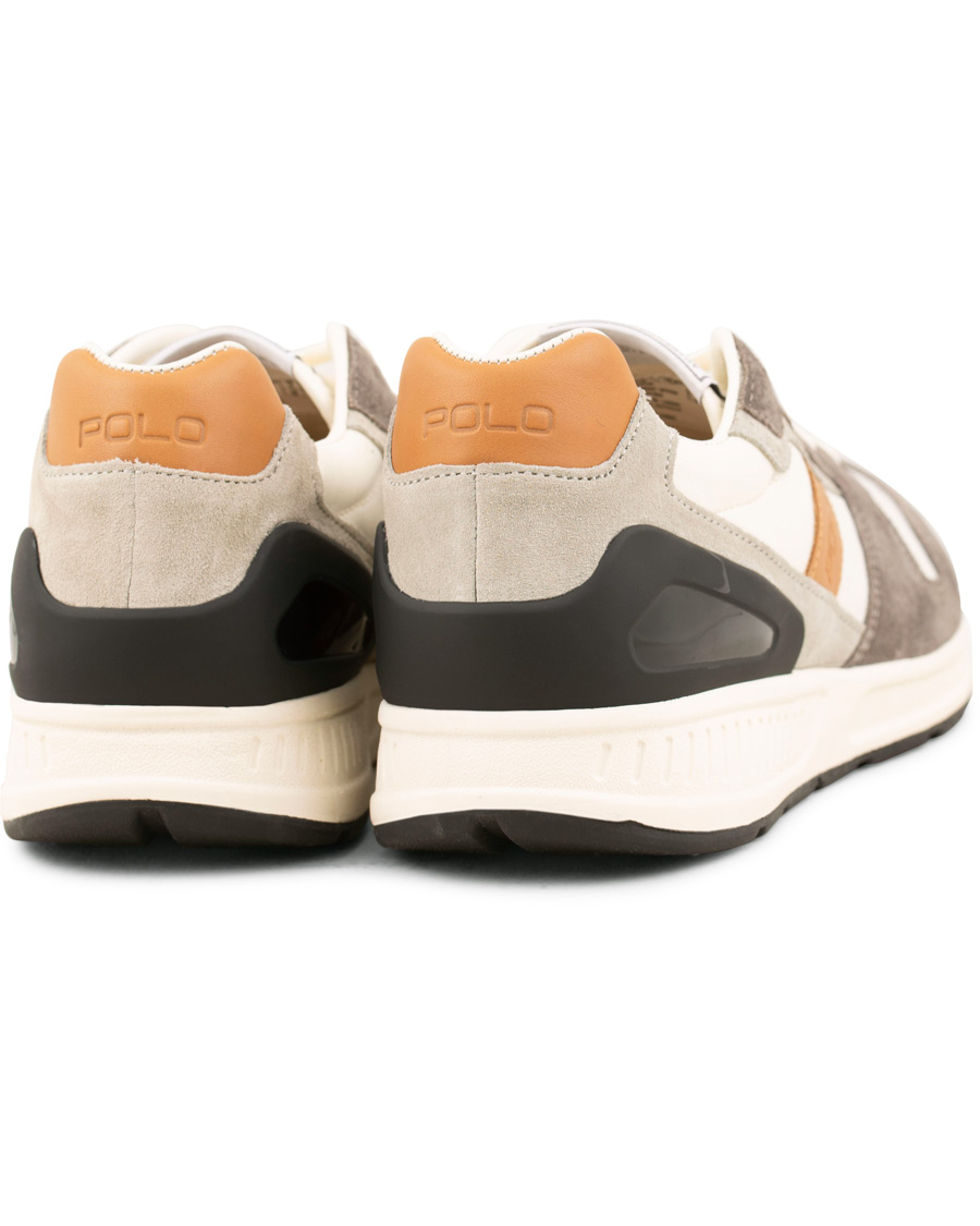 Heren | Polo Ralph Lauren Train 100 Running Sneaker White/Grey | Polo Ralph Lauren | Train 100 Running Sneaker White/Grey