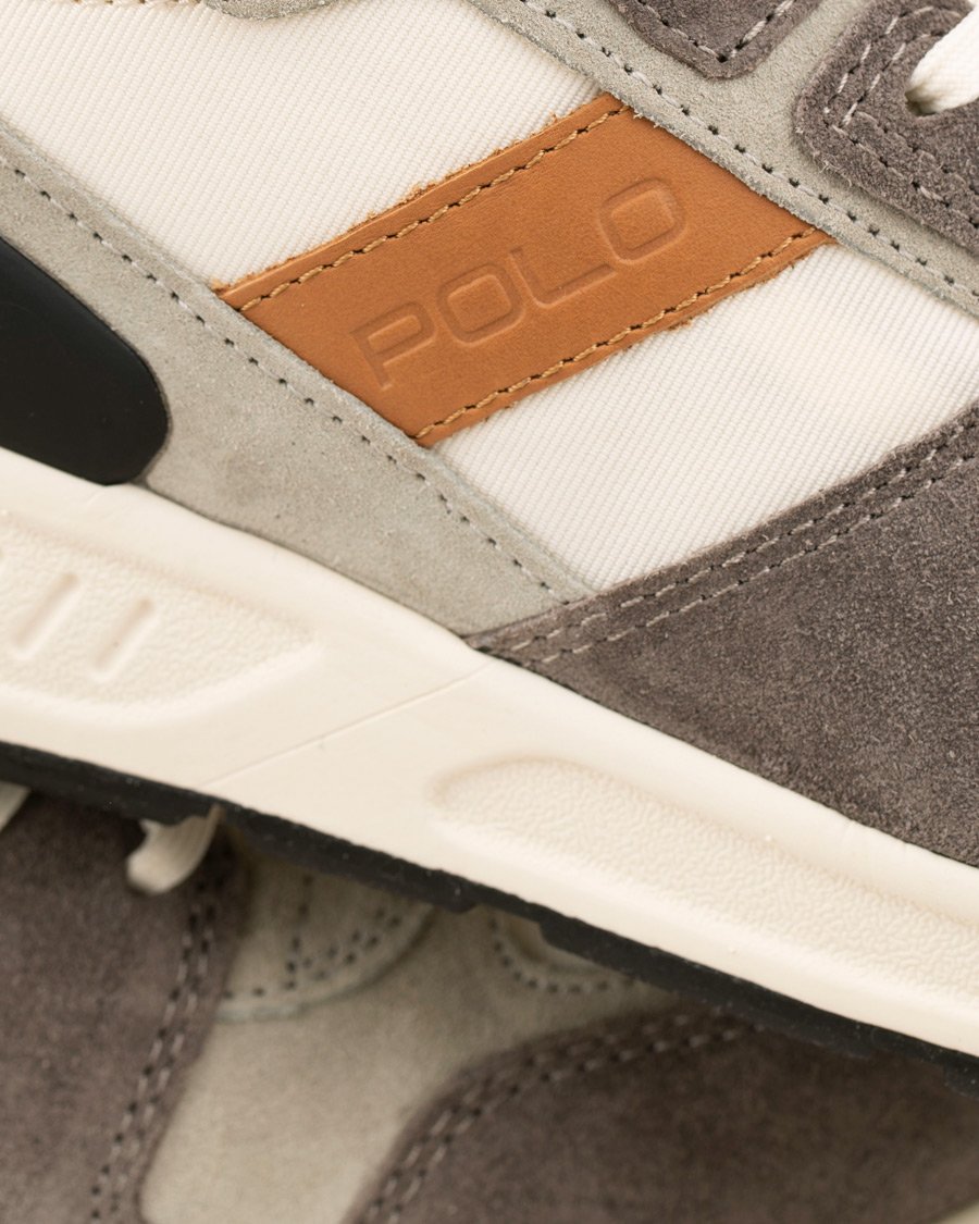 Heren | Polo Ralph Lauren Train 100 Running Sneaker White/Grey | Polo Ralph Lauren | Train 100 Running Sneaker White/Grey