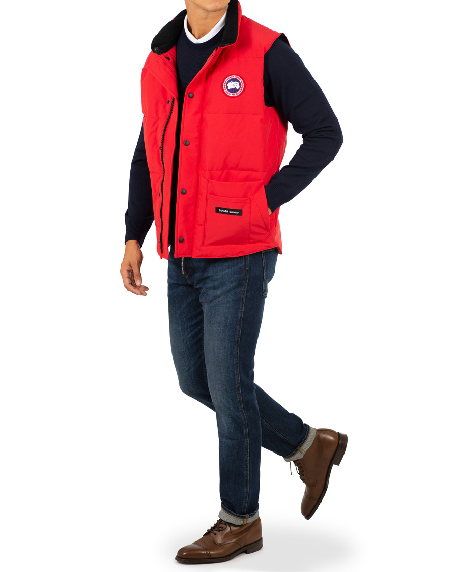 Heren | Jassen | Canada Goose | Freestyle Crew Vest Red