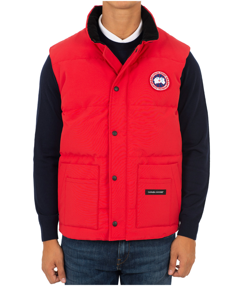 Heren | Jassen | Canada Goose | Freestyle Crew Vest Red