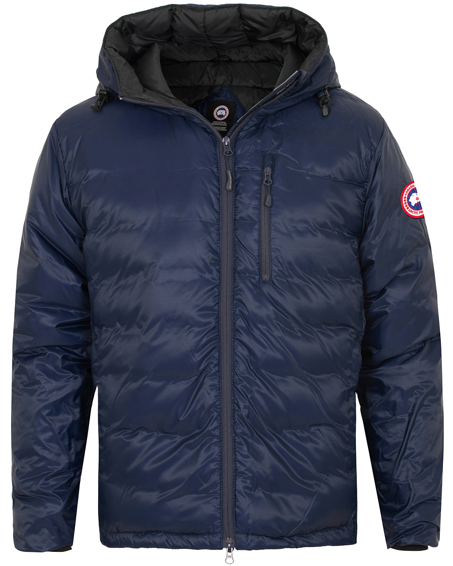Heren | Jassen | Canada Goose | Lodge Hoody Down Jacket Admiral Blue