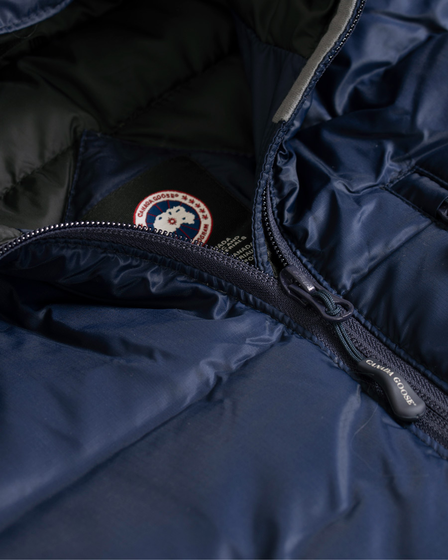 Heren | Jassen | Canada Goose | Lodge Hoody Down Jacket Admiral Blue
