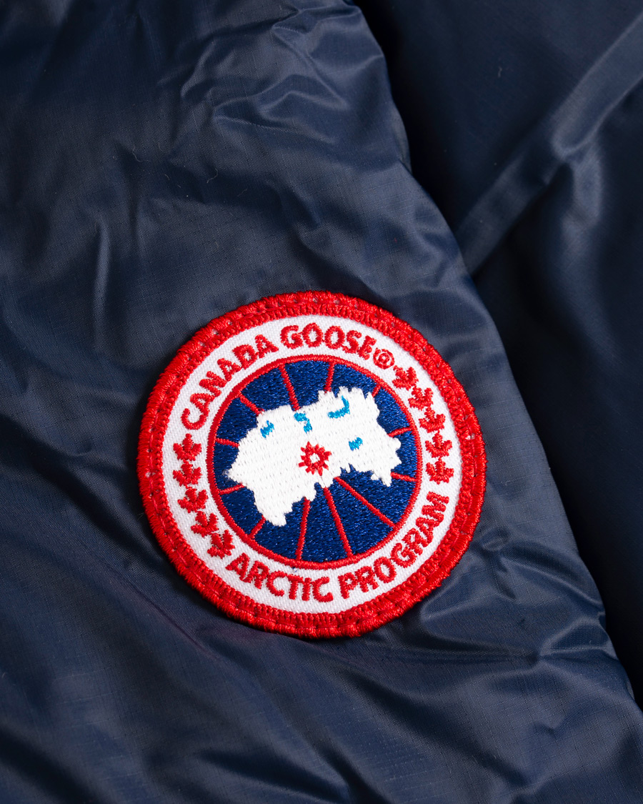 Heren | Jassen | Canada Goose | Lodge Hoody Down Jacket Admiral Blue