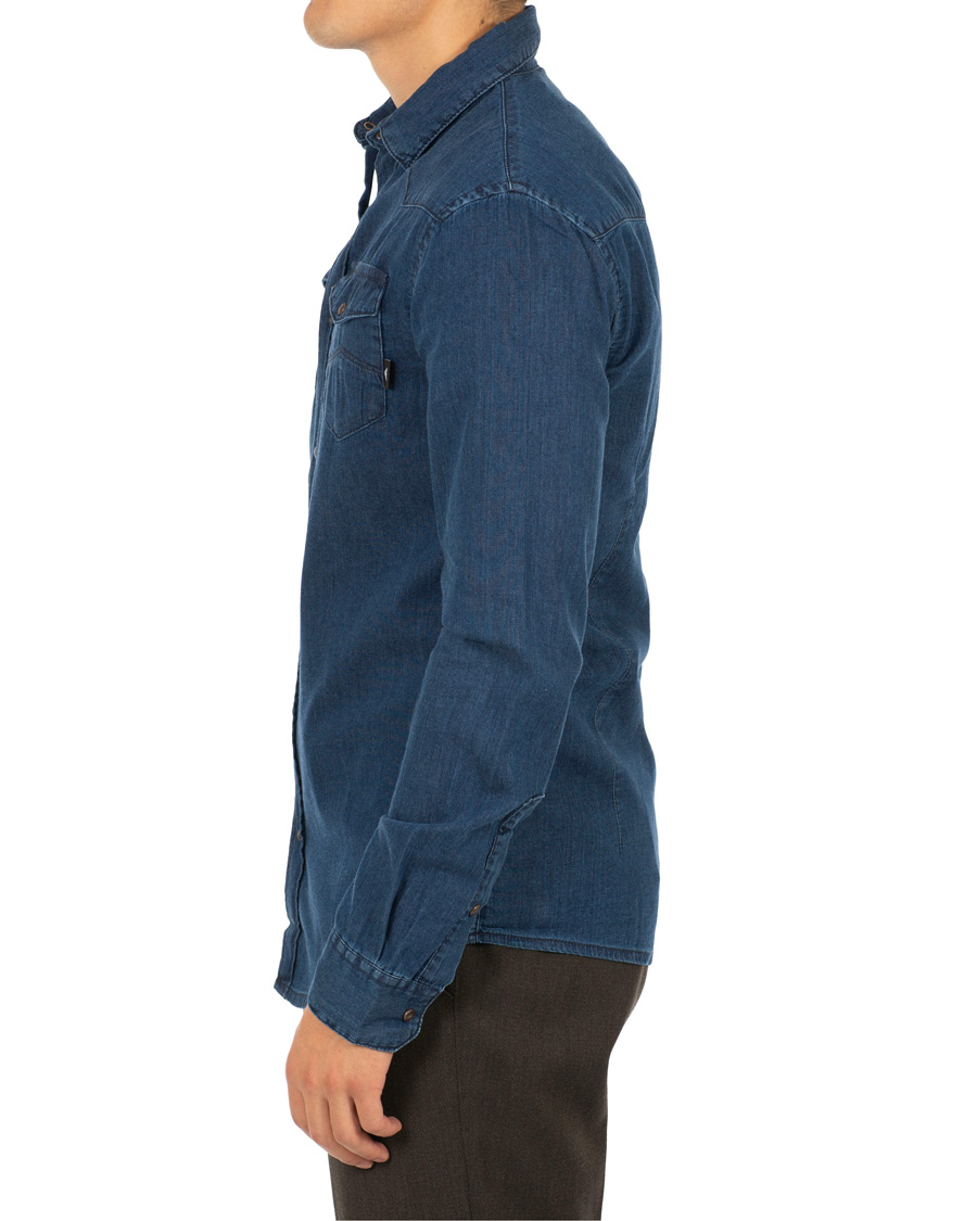 Heren | Overhemden | Emporio Armani | Denim Western Shirt Dark Wash