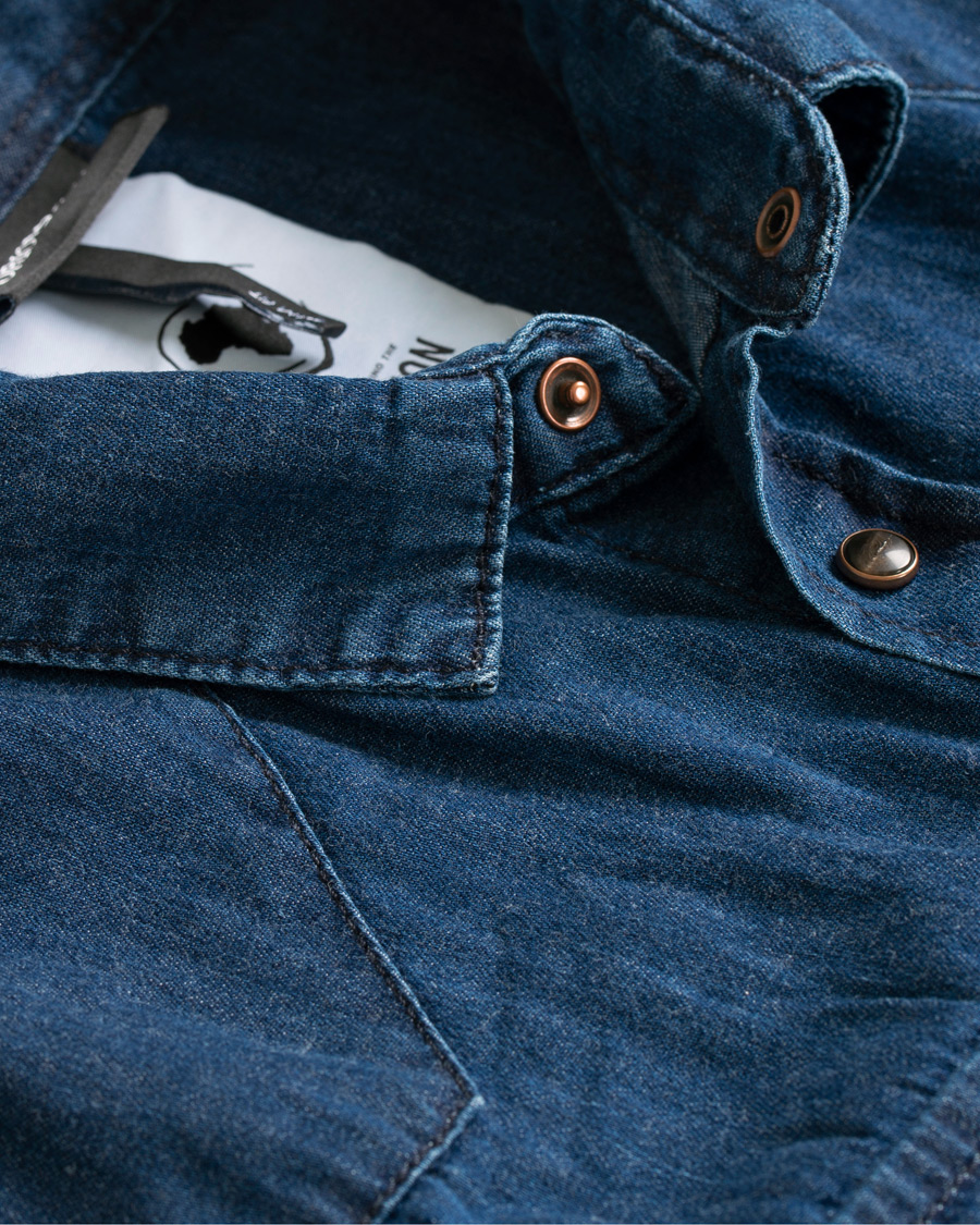Heren | Overhemden | Emporio Armani | Denim Western Shirt Dark Wash