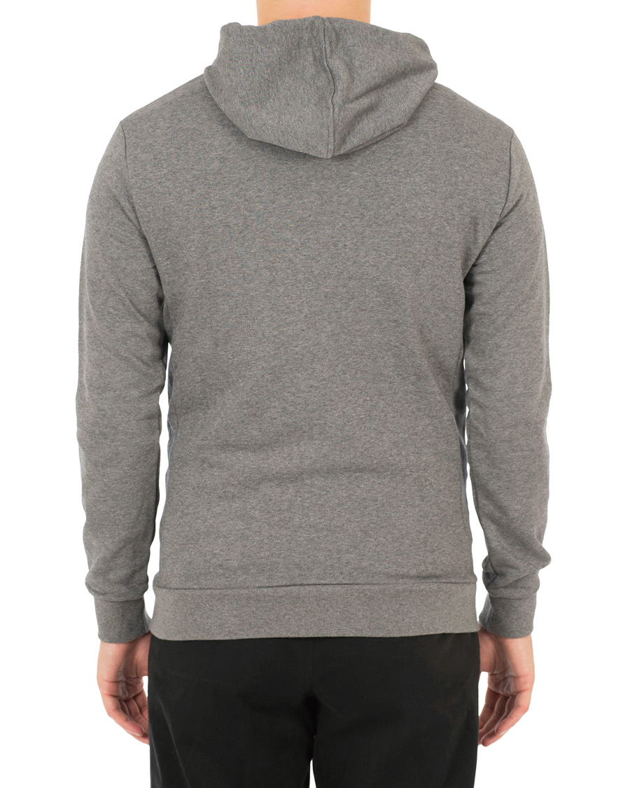 Heren | Truien | Emporio Armani | Full Zip Hoodie Grey Melange