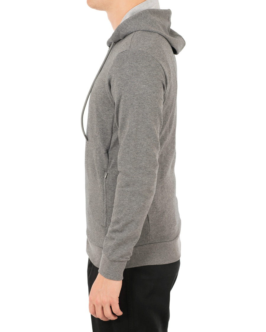 Heren | Truien | Emporio Armani | Full Zip Hoodie Grey Melange