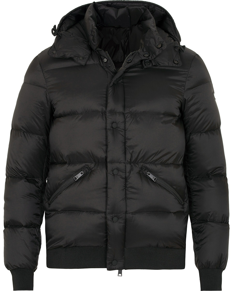 Heren | Jassen | Emporio Armani | Down Hooded Jacket Black