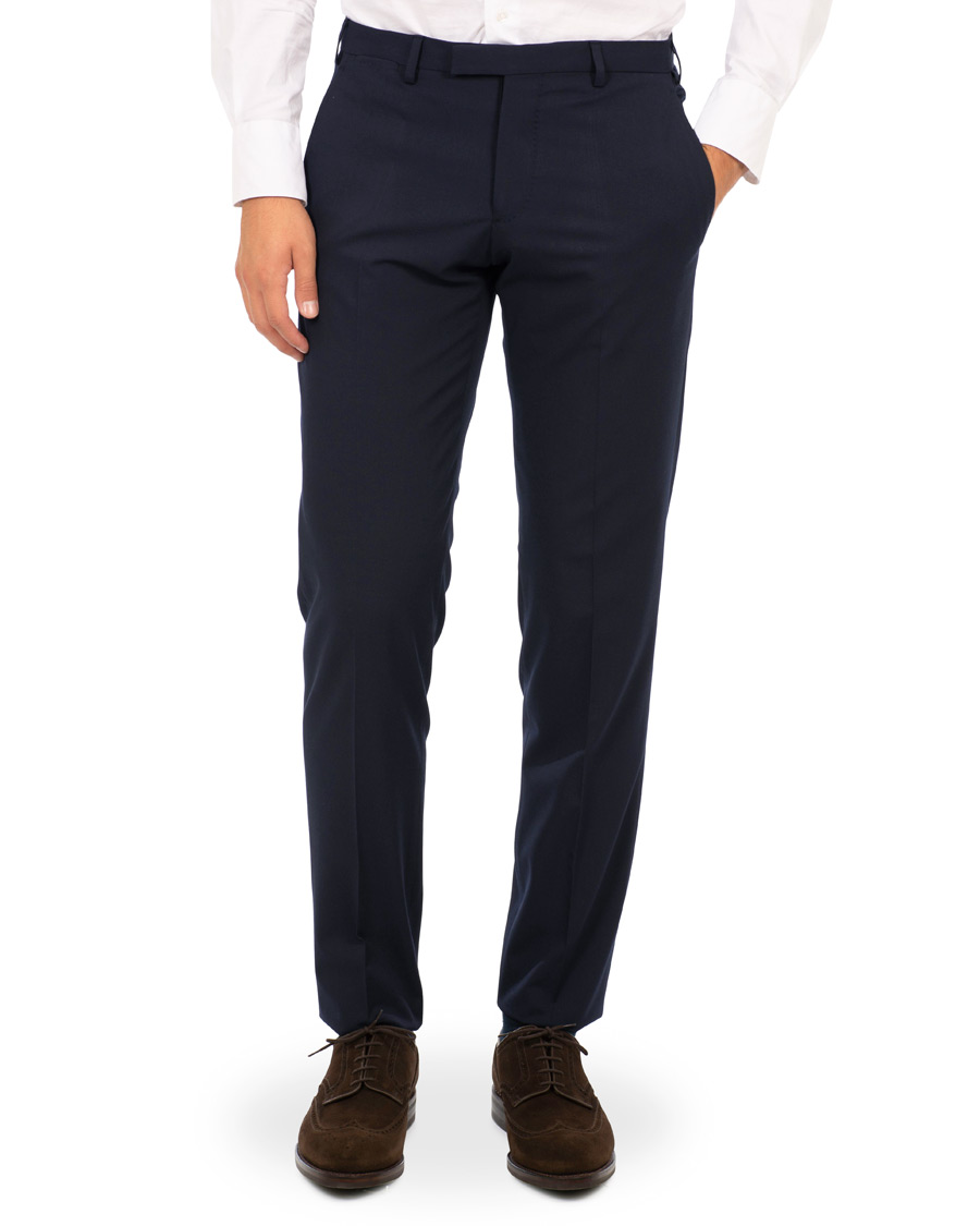 Heren | Pakken | Emporio Armani | M-Line Stretch Suit Dark Blue