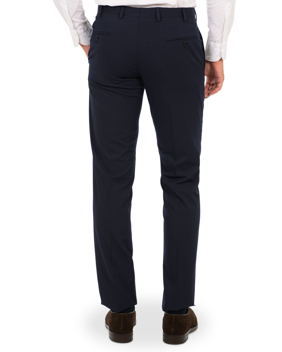 Heren | Pakken | Emporio Armani | M-Line Stretch Suit Dark Blue