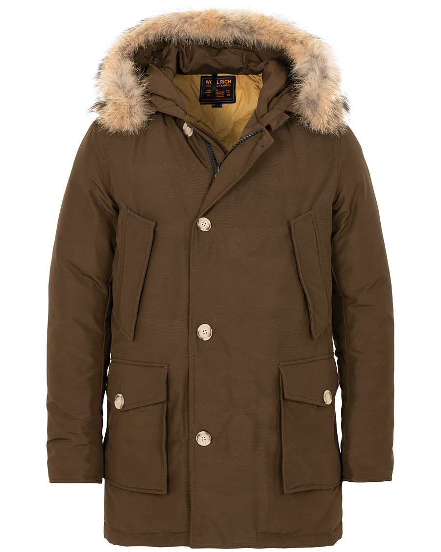 Heren | Jassen | Woolrich | Arctic Parka DF Stone Brown