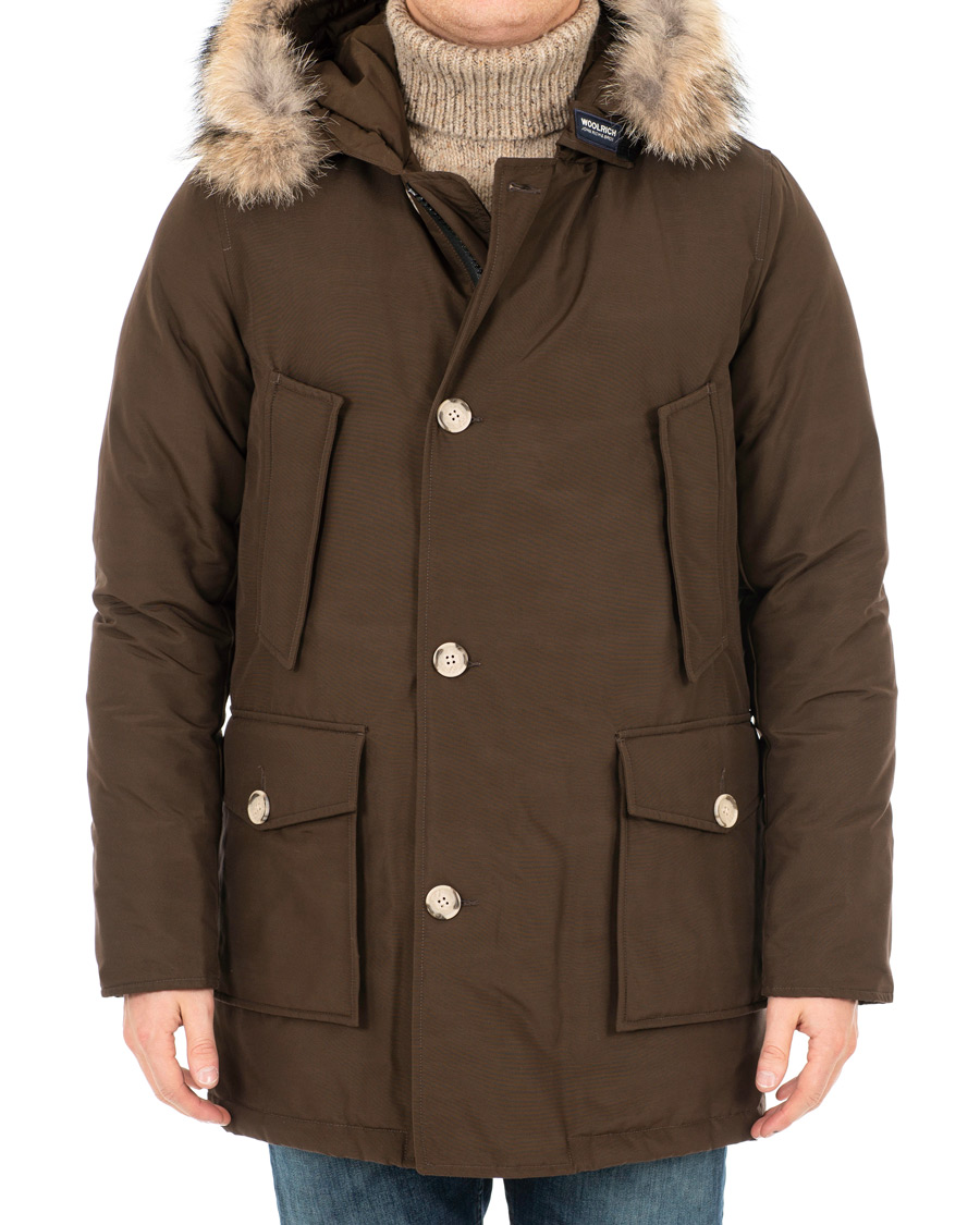 Heren | Jassen | Woolrich | Arctic Parka DF Stone Brown
