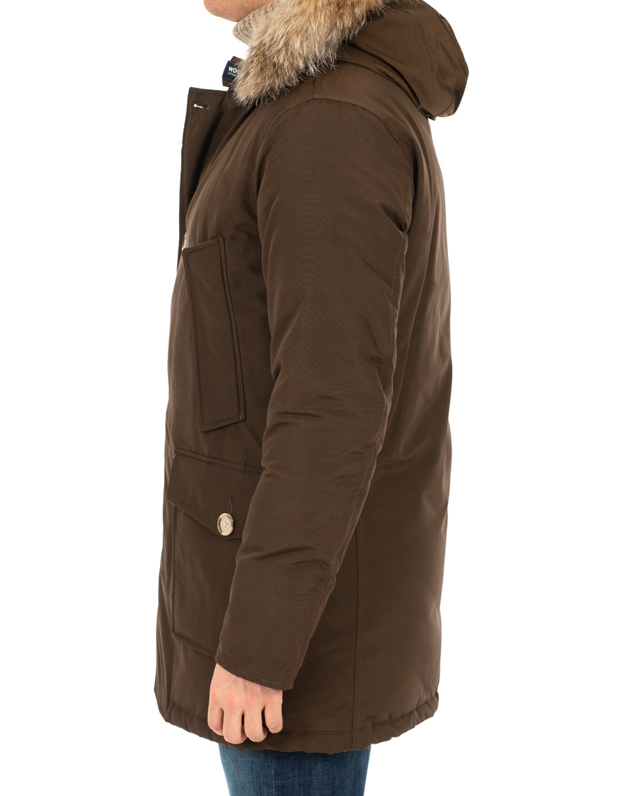 Heren | Jassen | Woolrich | Arctic Parka DF Stone Brown