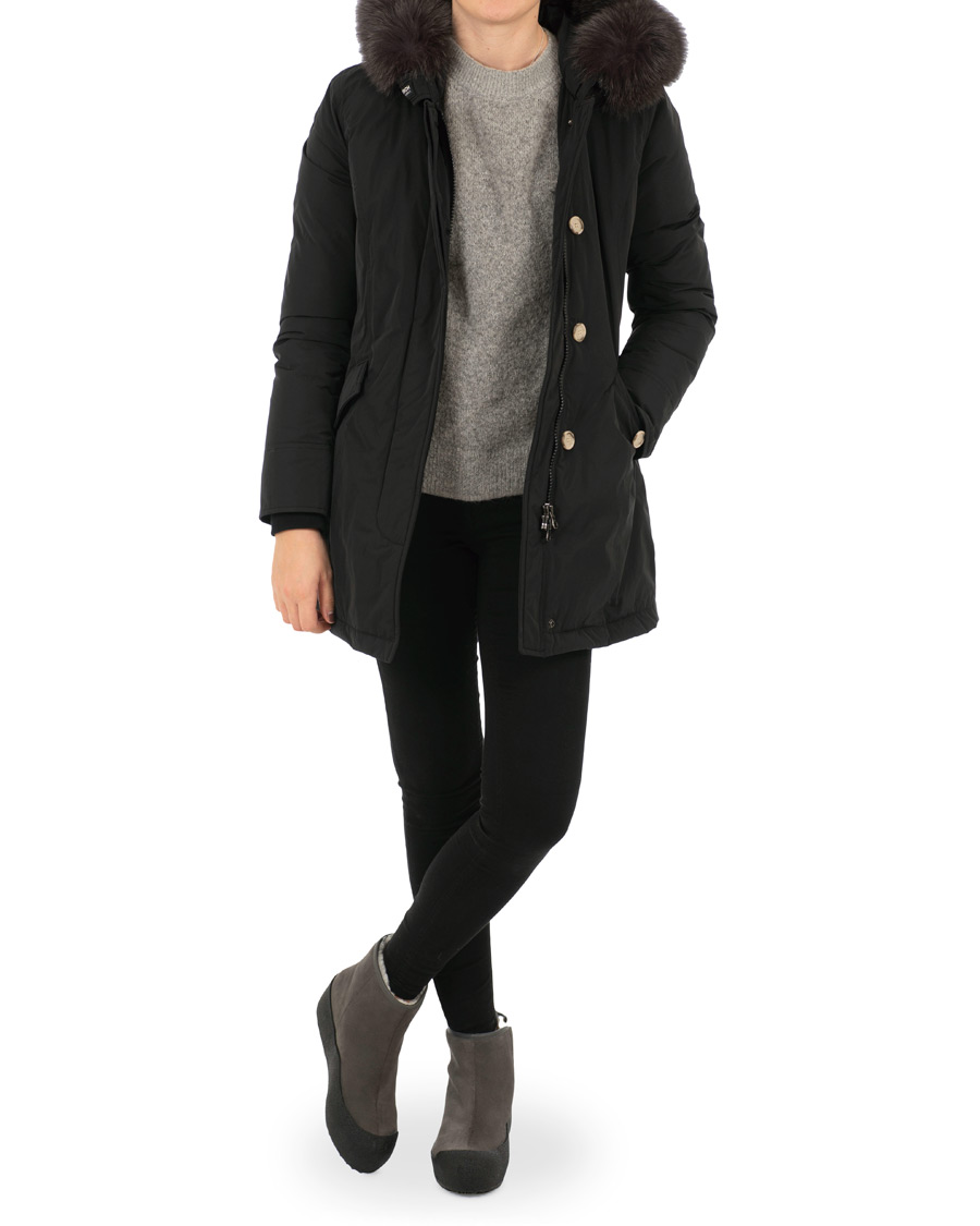 Heren | Jassen | Woolrich | Woman Luxury Arctic Parka Fox Black