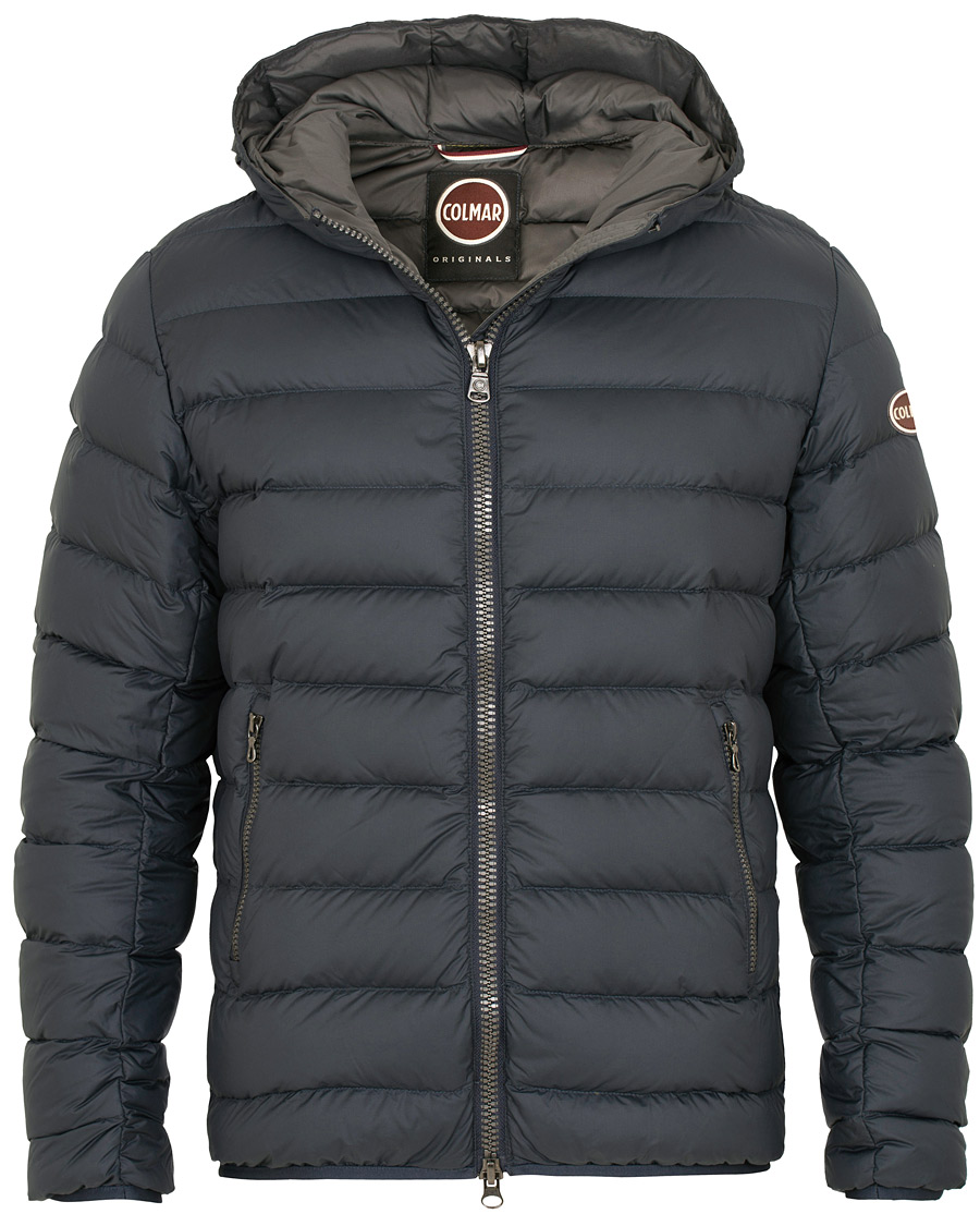 Heren | Jassen | Colmar | Empire Hooded Down Jacket Navy