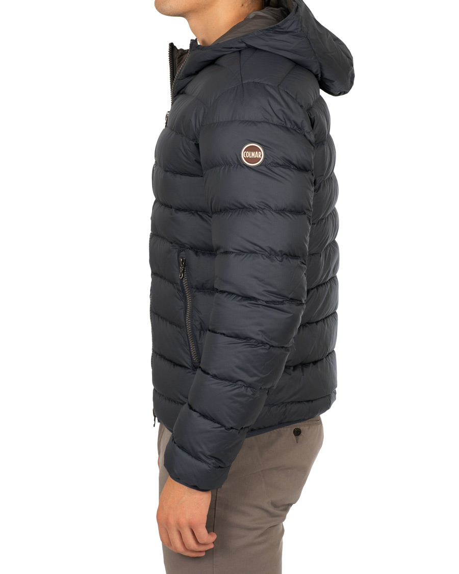 Heren | Jassen | Colmar | Empire Hooded Down Jacket Navy