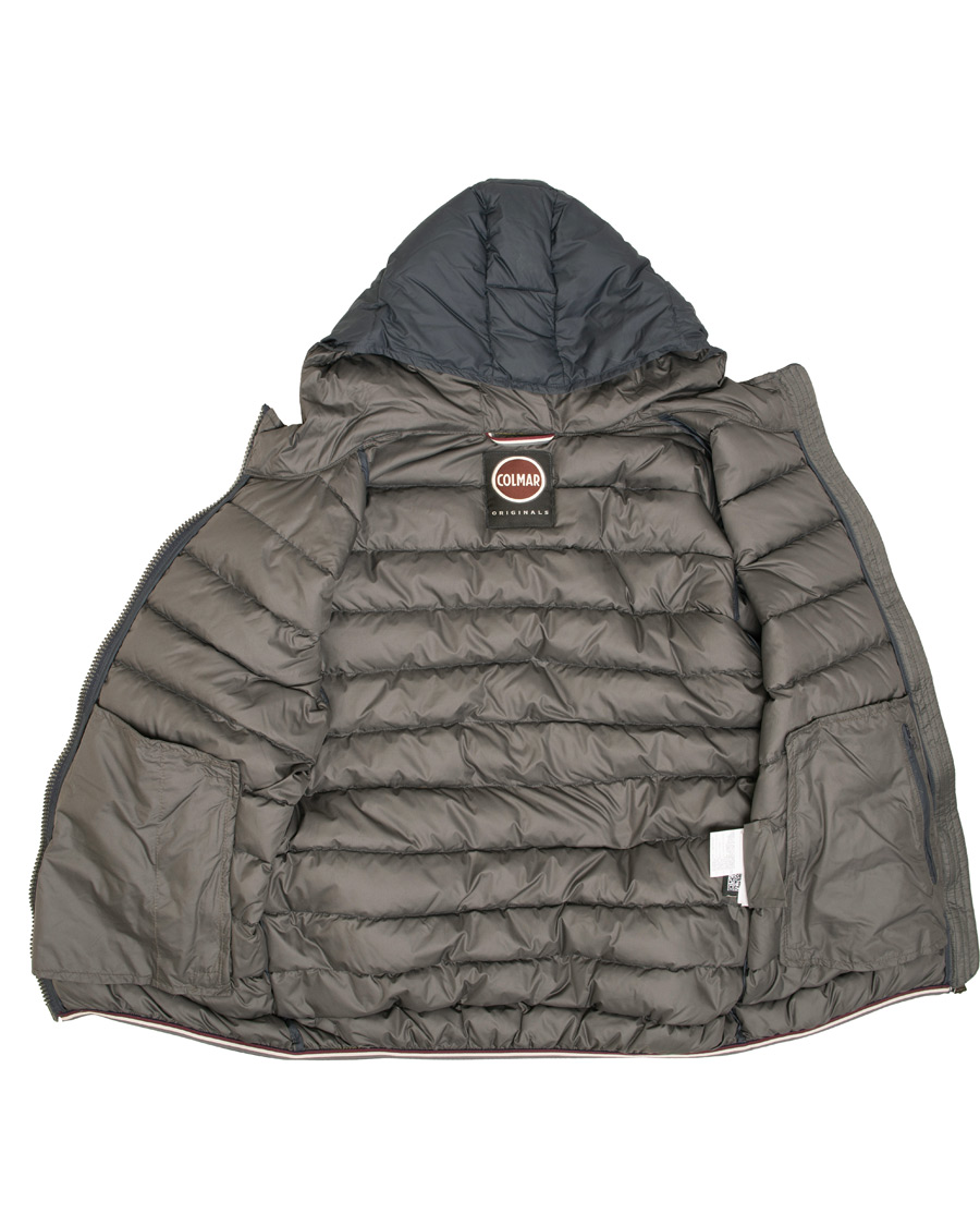 Heren | Jassen | Colmar | Empire Hooded Down Jacket Navy