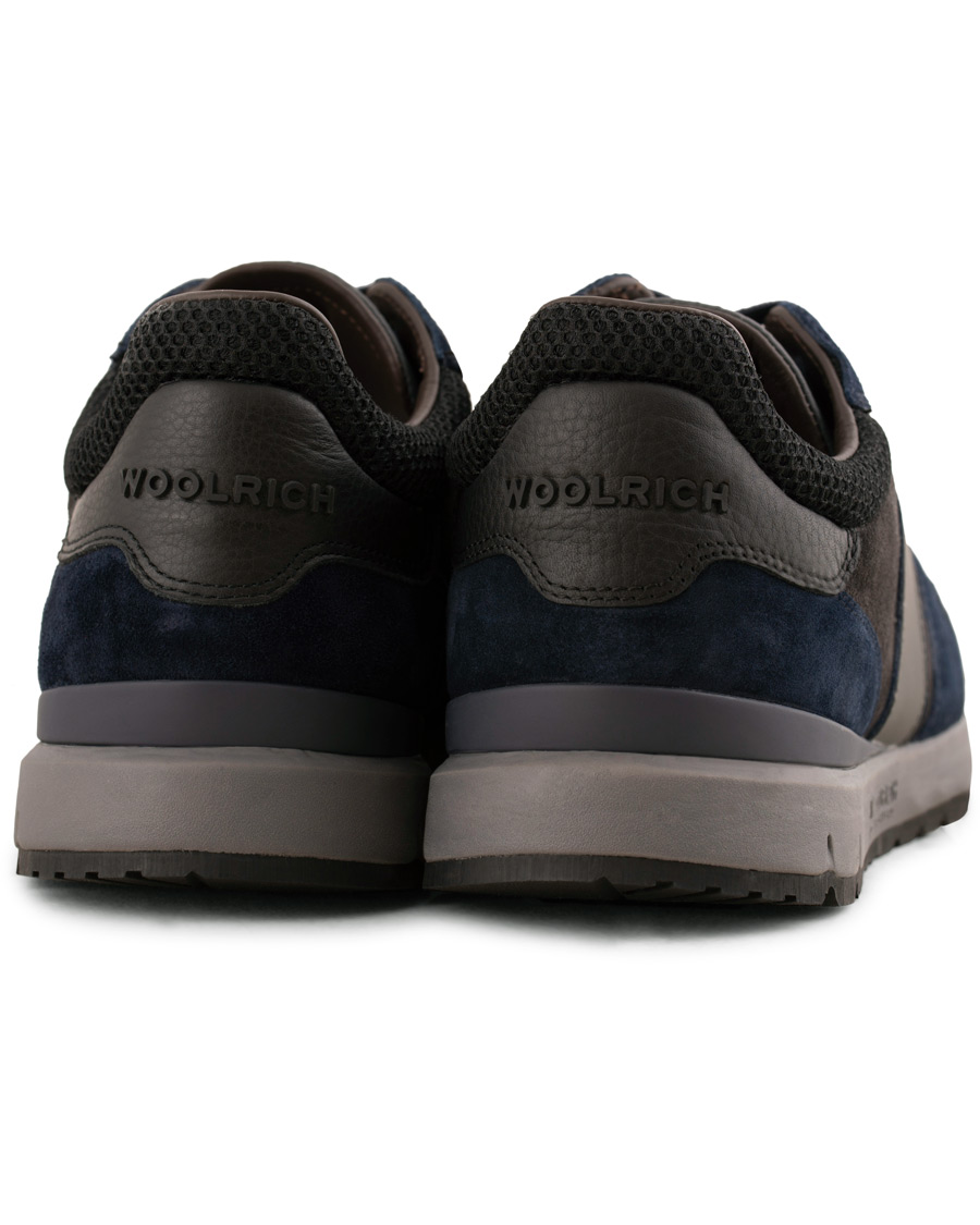 Heren | Woolrich Jogger Running Sneaker Ocean/Black | Woolrich | Jogger Running Sneaker Ocean/Black