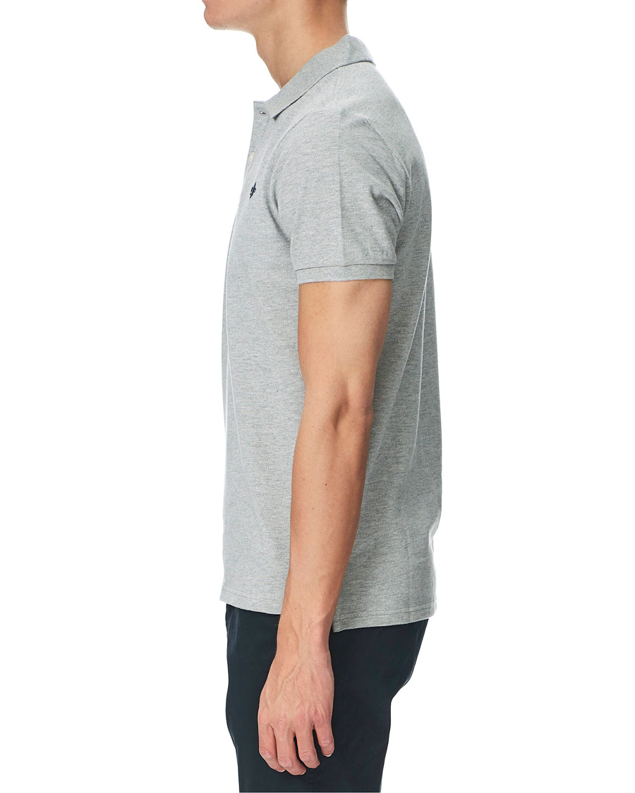 Heren | Polo's | Morris | New Piqué Grey Melange