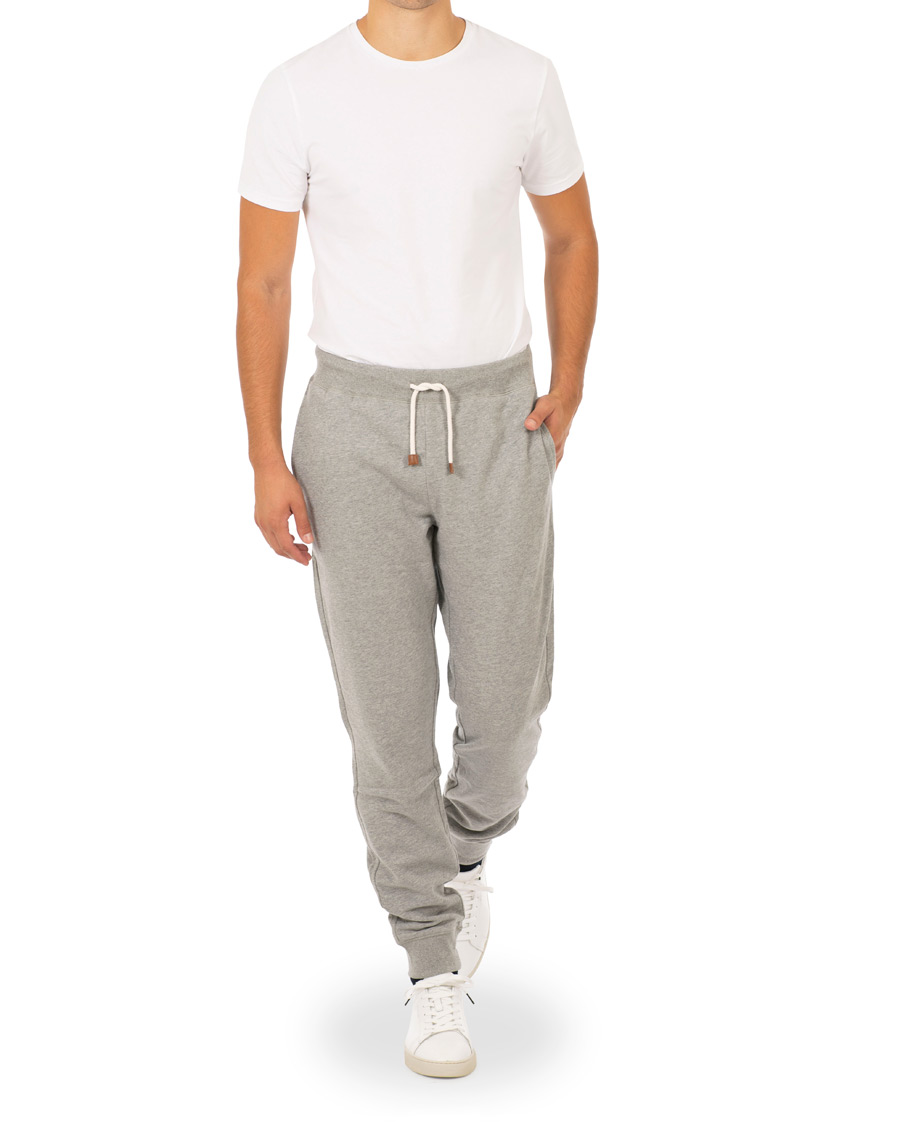 Heren | Broeken | Morris | Sweatpants Grey Melange