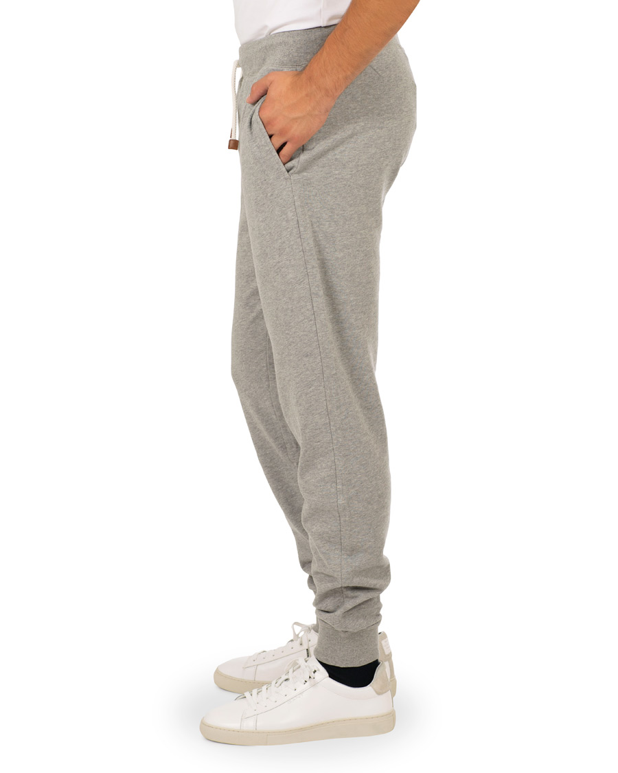 Heren | Broeken | Morris | Sweatpants Grey Melange