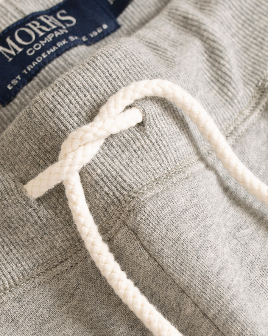 Heren | Broeken | Morris | Sweatpants Grey Melange
