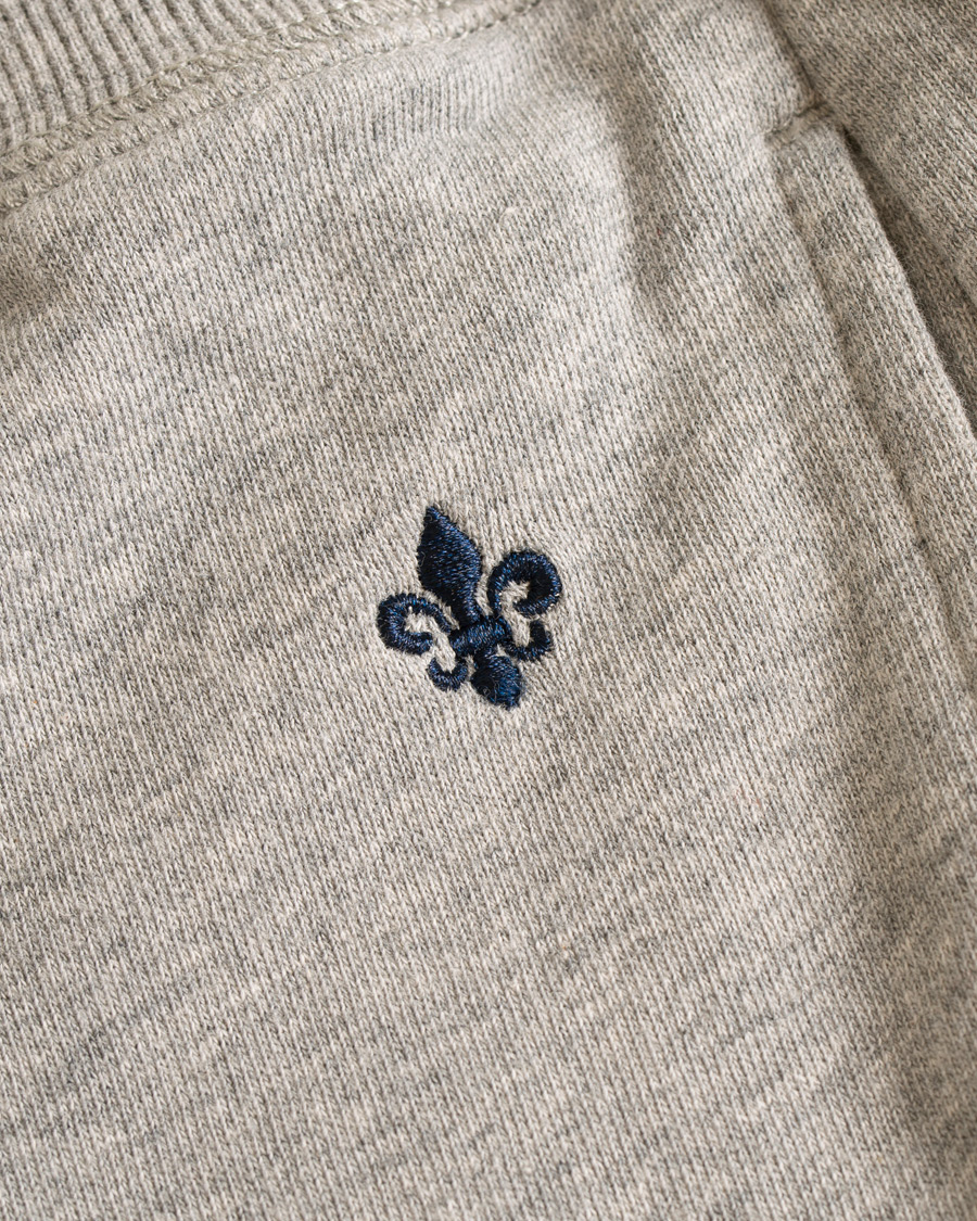 Heren | Broeken | Morris | Sweatpants Grey Melange