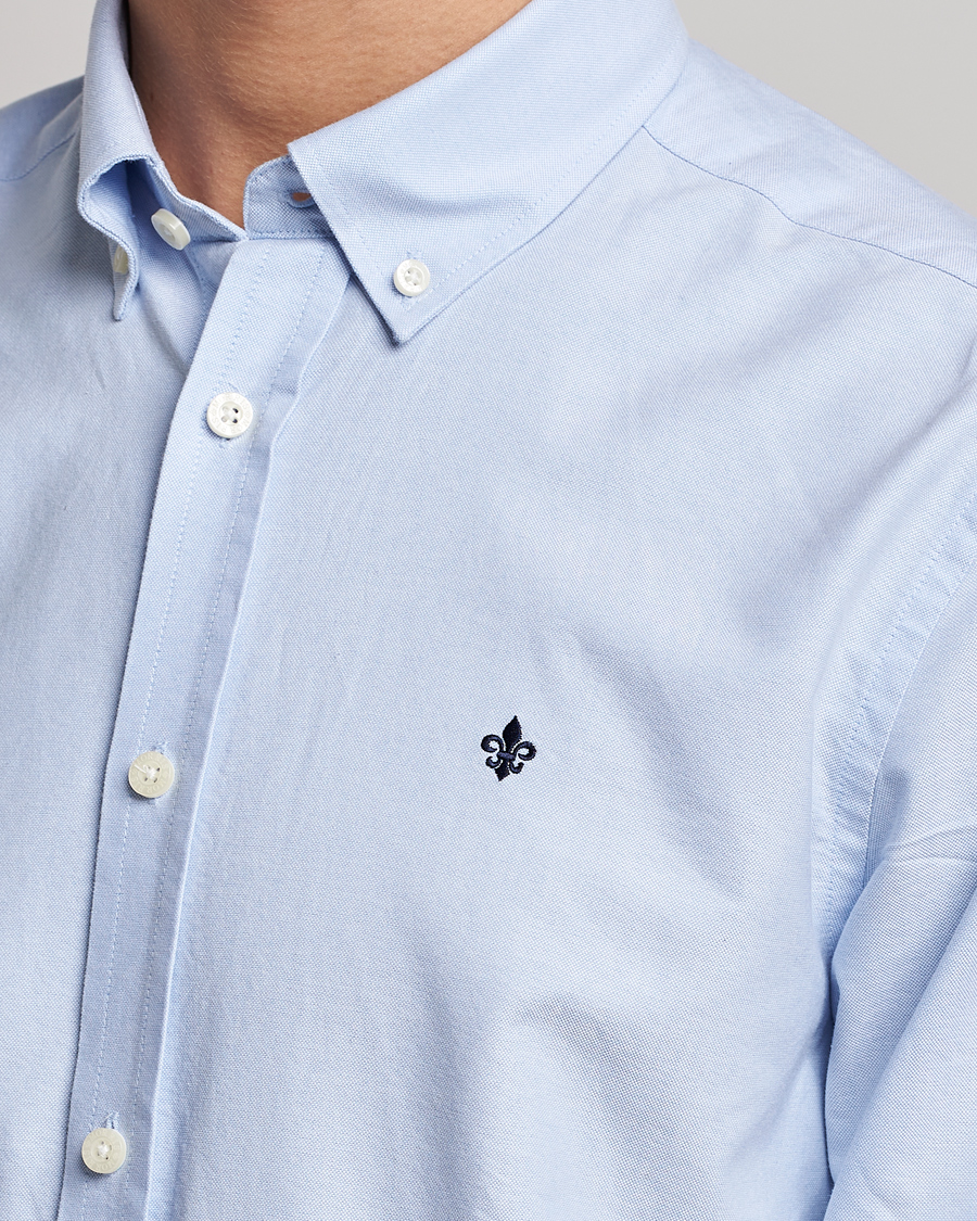 Heren | Overhemden | Morris | Douglas Oxford Shirt Light Blue