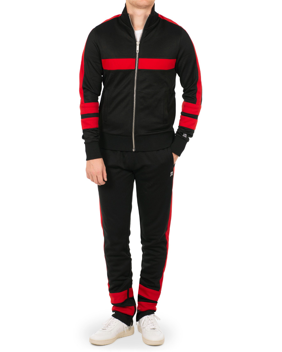 Heren | Truien | Tommy Hilfiger | Lewis Hamilton Logo Track Jacket Jet Black