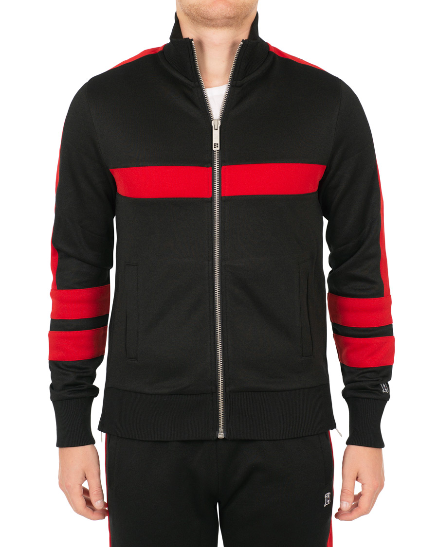 Heren | Truien | Tommy Hilfiger | Lewis Hamilton Logo Track Jacket Jet Black