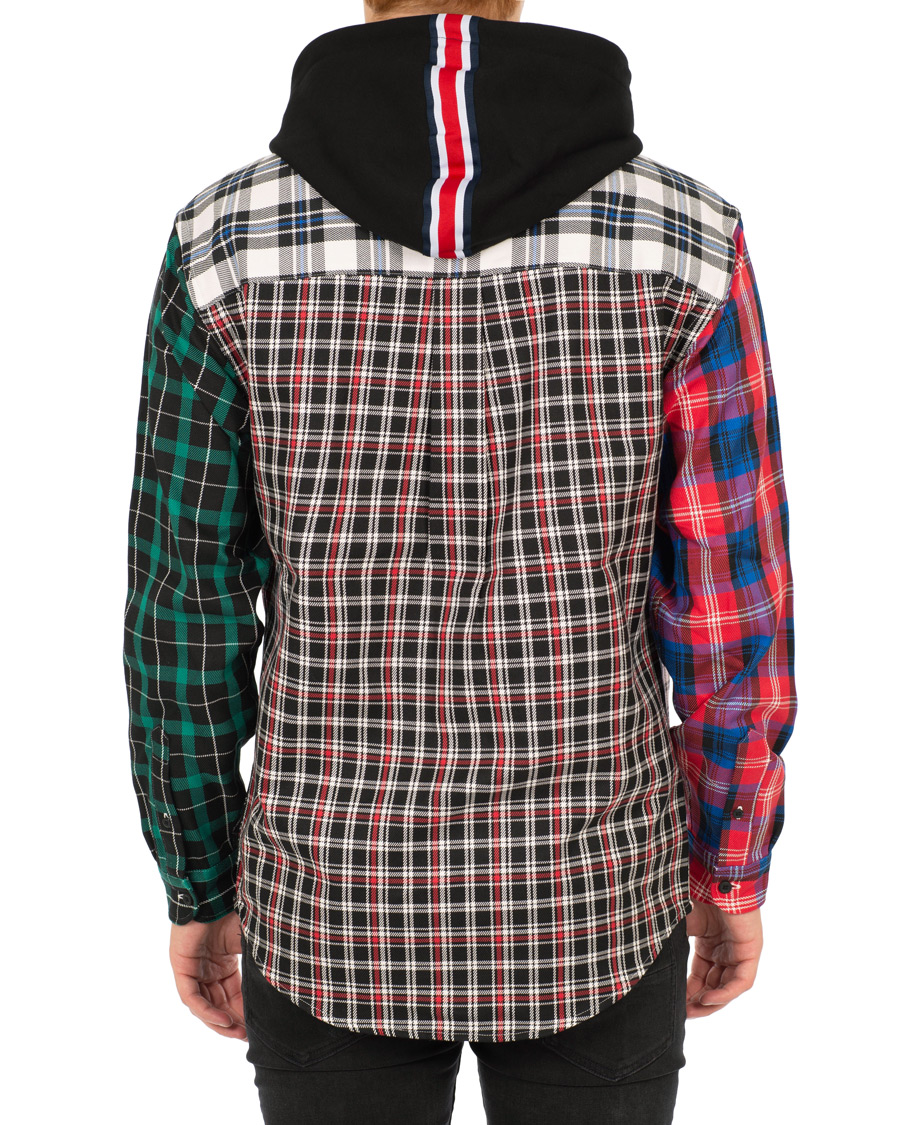 Heren | Truien | Tommy Hilfiger | Lewis Hamilton Plaid Hoodie Shirt Barbados Cherry