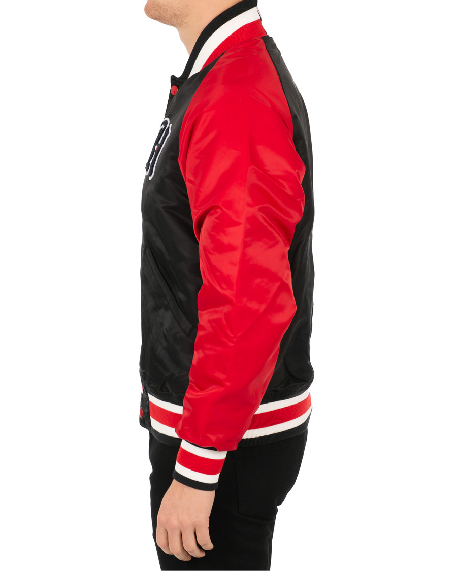 Heren | Jassen | Tommy Hilfiger | Lewis Hamilton Varsity Bomber Jet Black