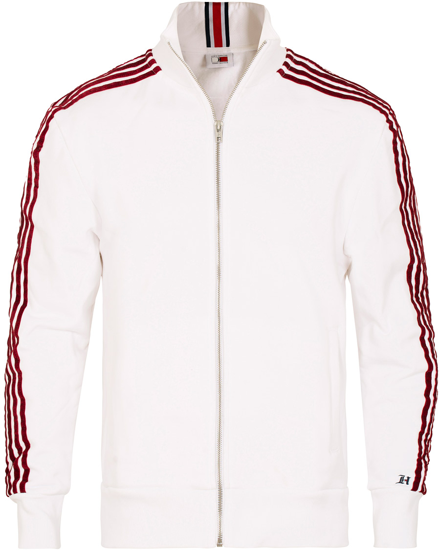 Heren | Truien | Tommy Hilfiger | Lewis Hamilton Striped Track Jacket Bright White