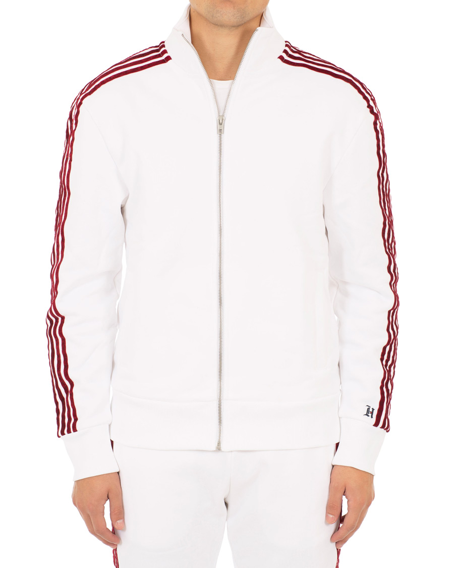 Heren | Truien | Tommy Hilfiger | Lewis Hamilton Striped Track Jacket Bright White