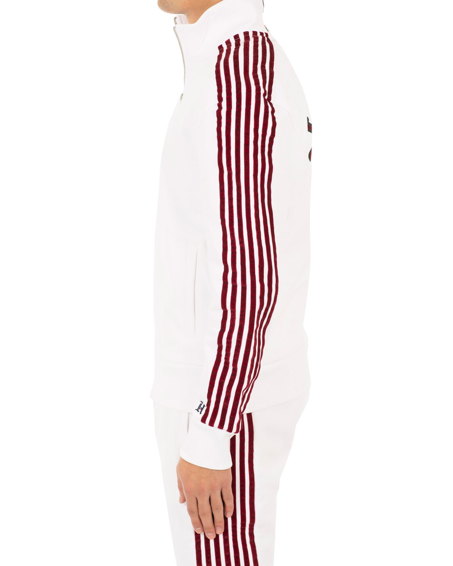 Heren | Truien | Tommy Hilfiger | Lewis Hamilton Striped Track Jacket Bright White