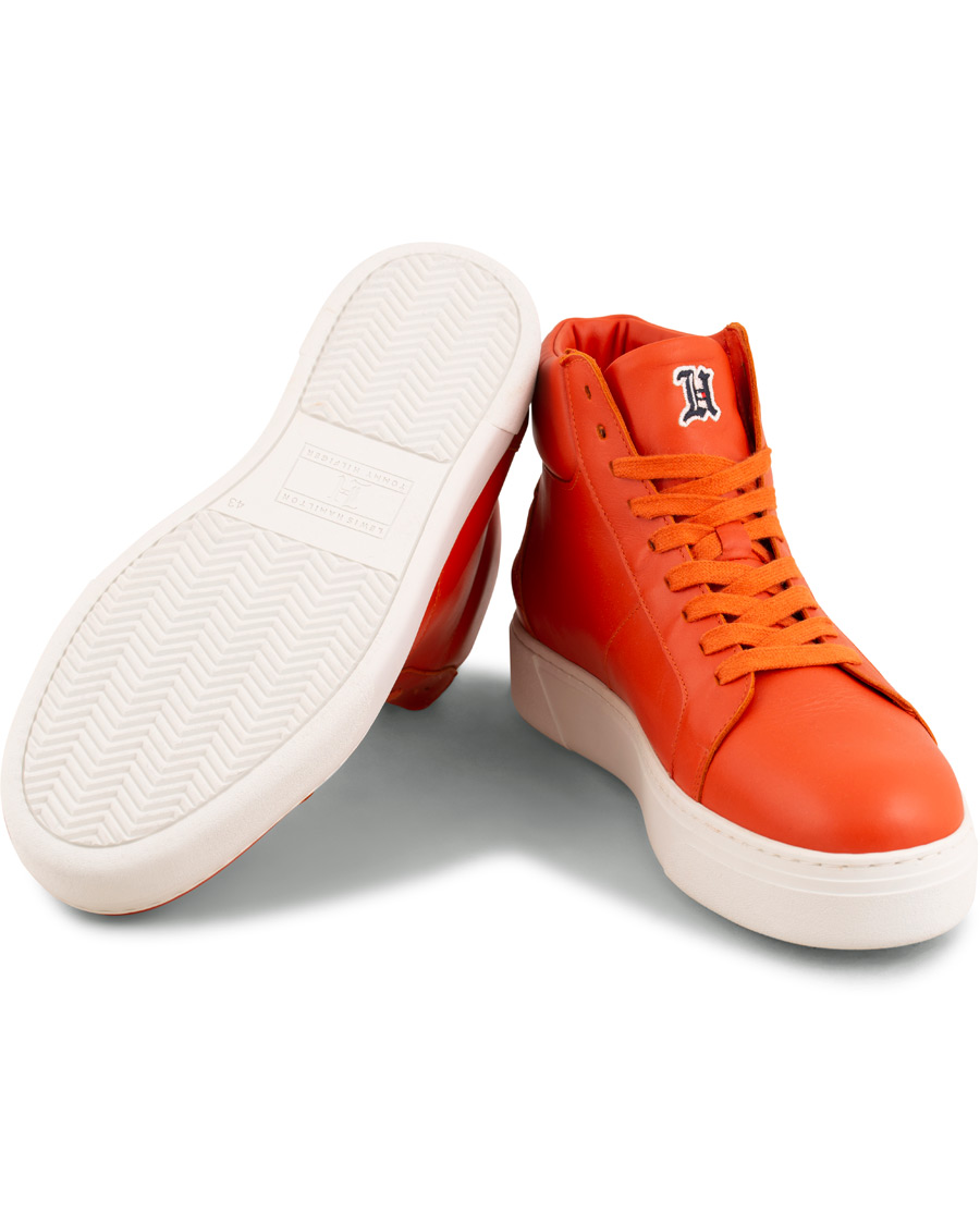 Heren | Tommy Hilfiger Lewis Hamilton Hybrid High Top Orangeade | Tommy Hilfiger | Lewis Hamilton Hybrid High Top Orangeade