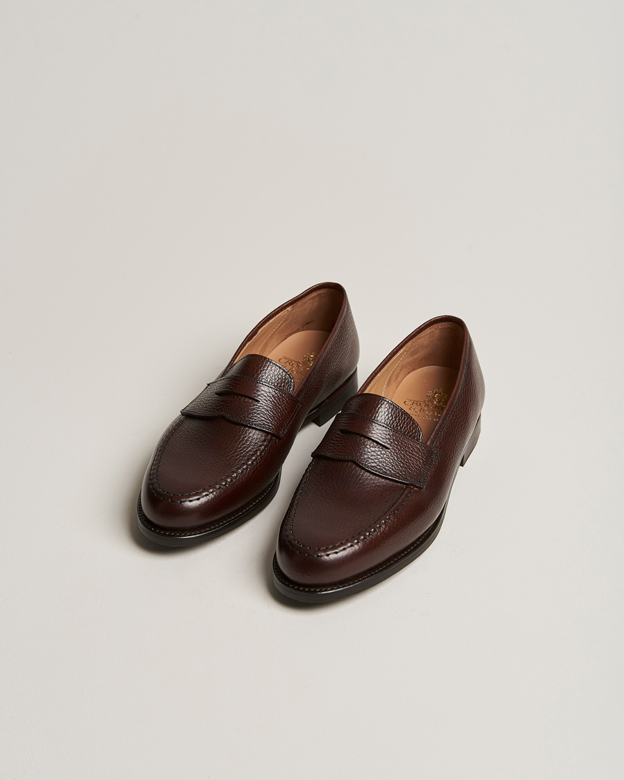 Heren | Crockett & Jones | Crockett & Jones | Boston City Sole Dark Brown Calf