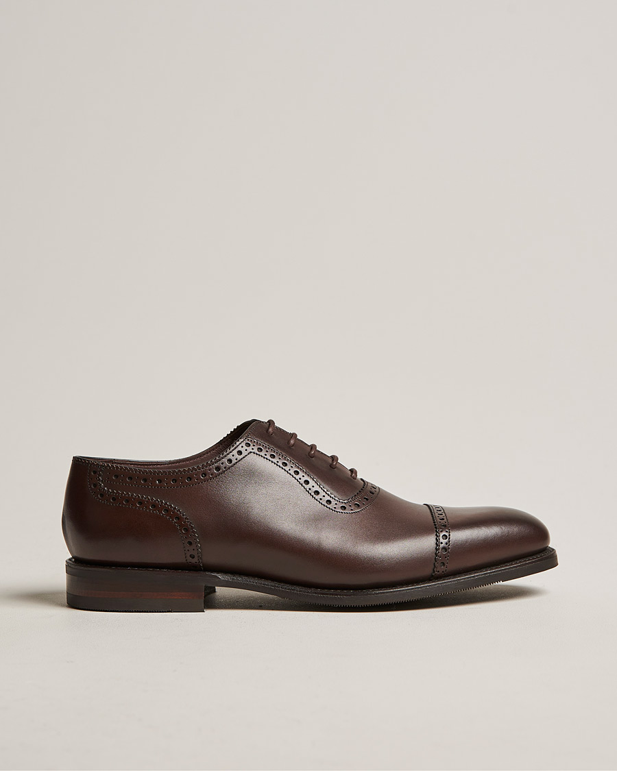 Heren | Brogues | Loake 1880 | Fleet Brogue Shadow Sole Dark Brown Calf