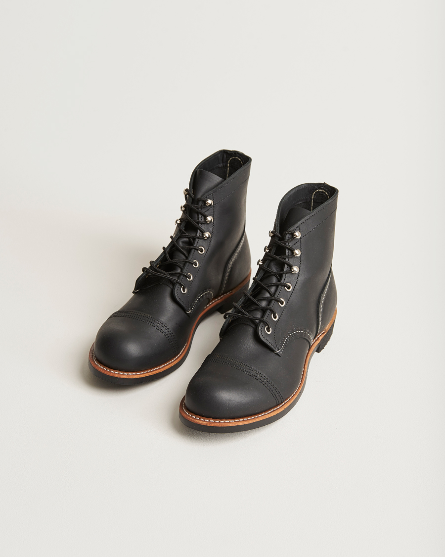 Heren | Zwarte laarzen | Red Wing Shoes | Iron Ranger Boot Black Harness