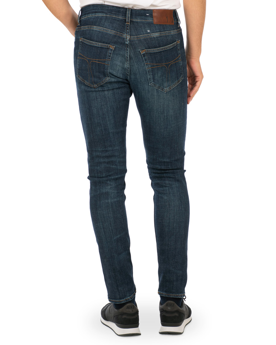 Heren | Jeans | Tiger of Sweden Jeans | Evolve Royal Blue Stretch Jeans Mid Blue