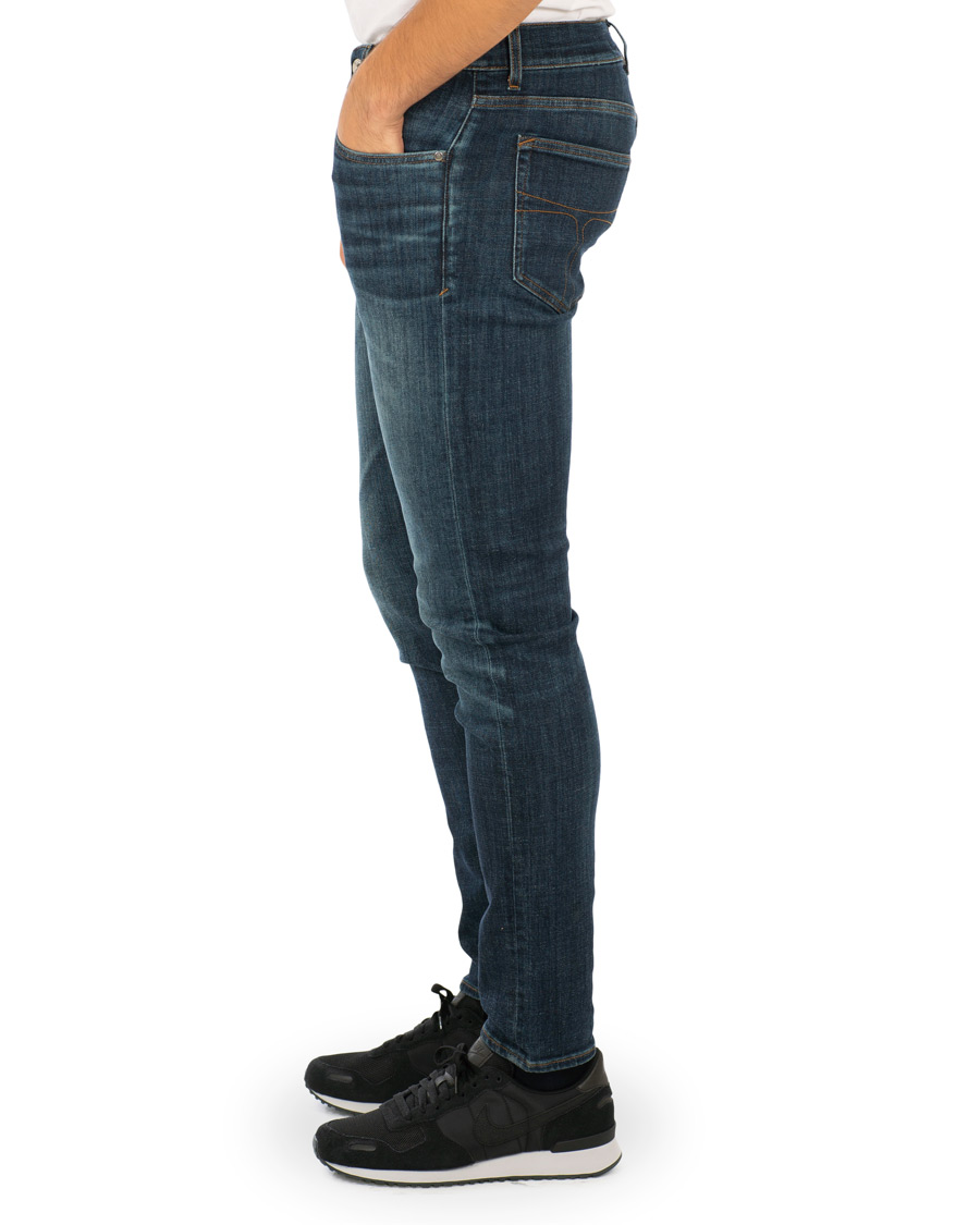 Heren | Jeans | Tiger of Sweden Jeans | Evolve Royal Blue Stretch Jeans Mid Blue