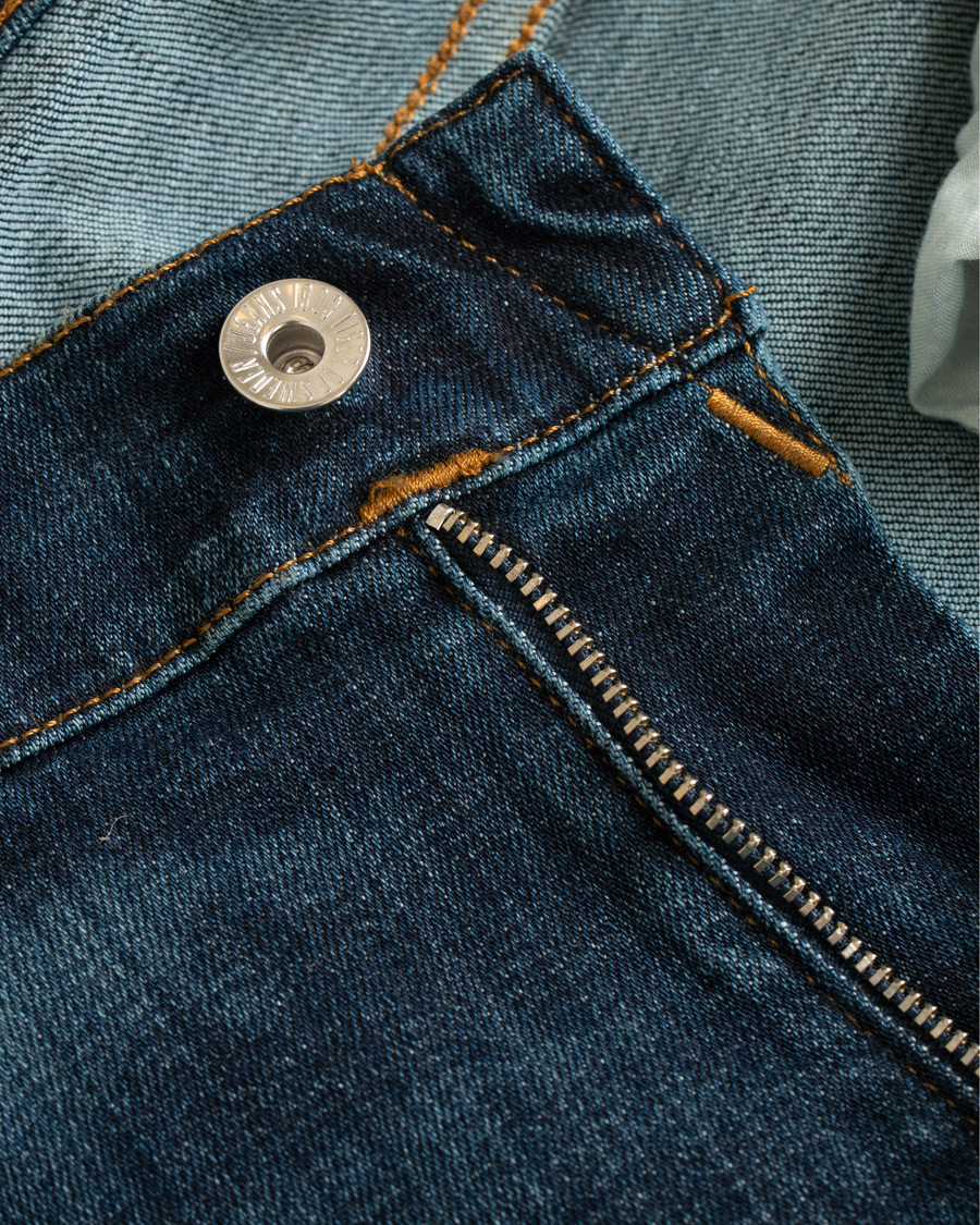 Heren | Jeans | Tiger of Sweden Jeans | Evolve Royal Blue Stretch Jeans Mid Blue