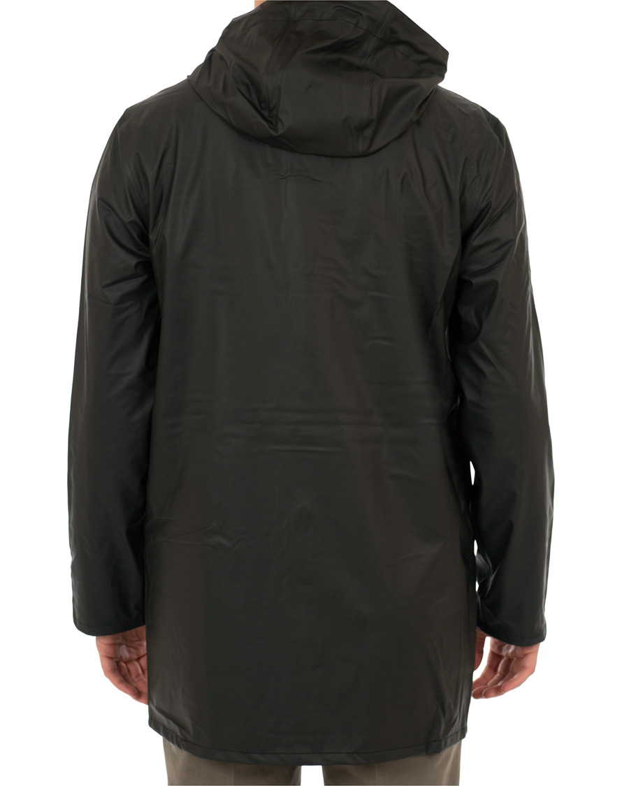 Heren | Jassen | Stutterheim | Stockholm Lightweight Raincoat Black