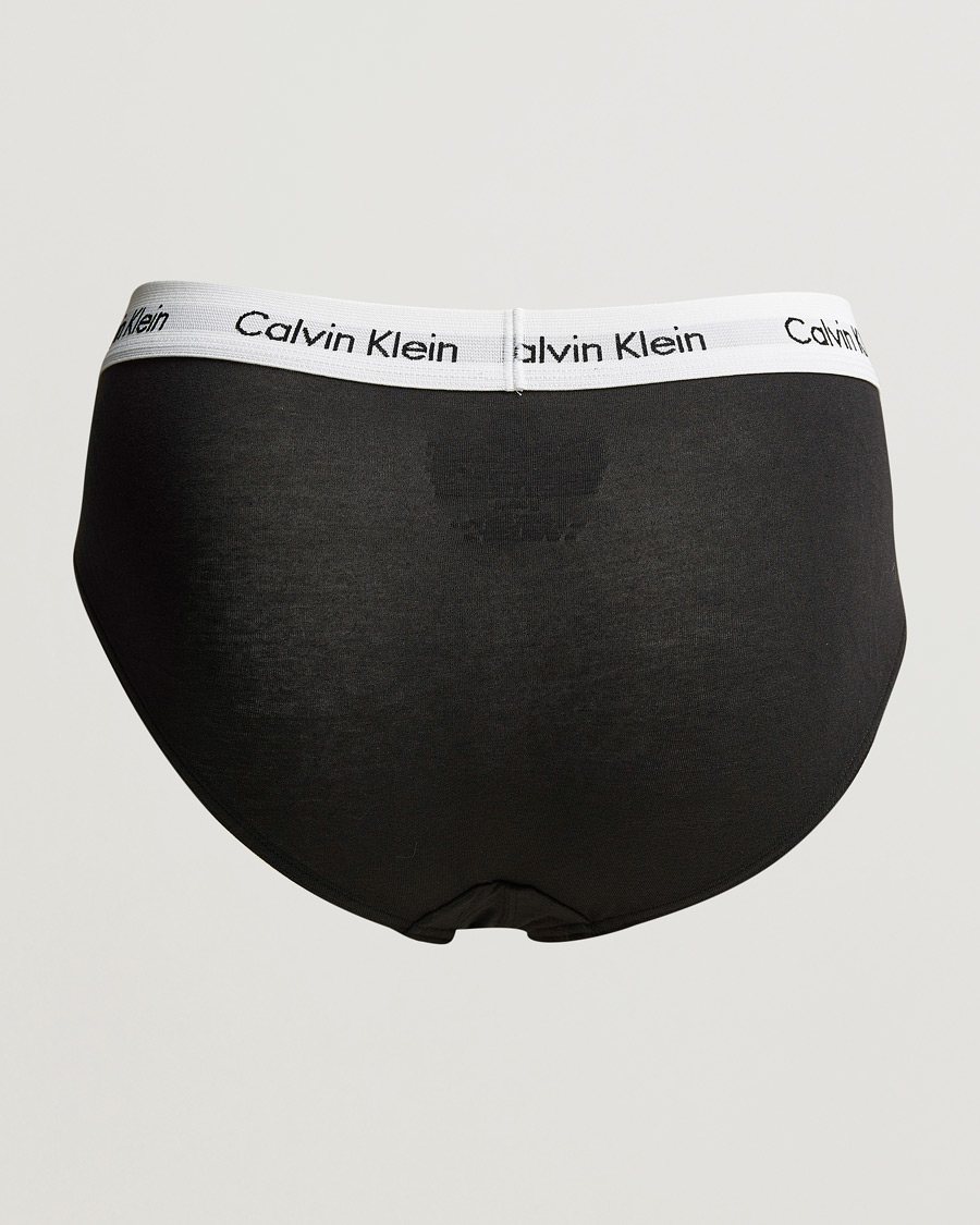 Heren | Ondergoed | Calvin Klein | Cotton Stretch Hip Breif 3-Pack Black/White/Grey