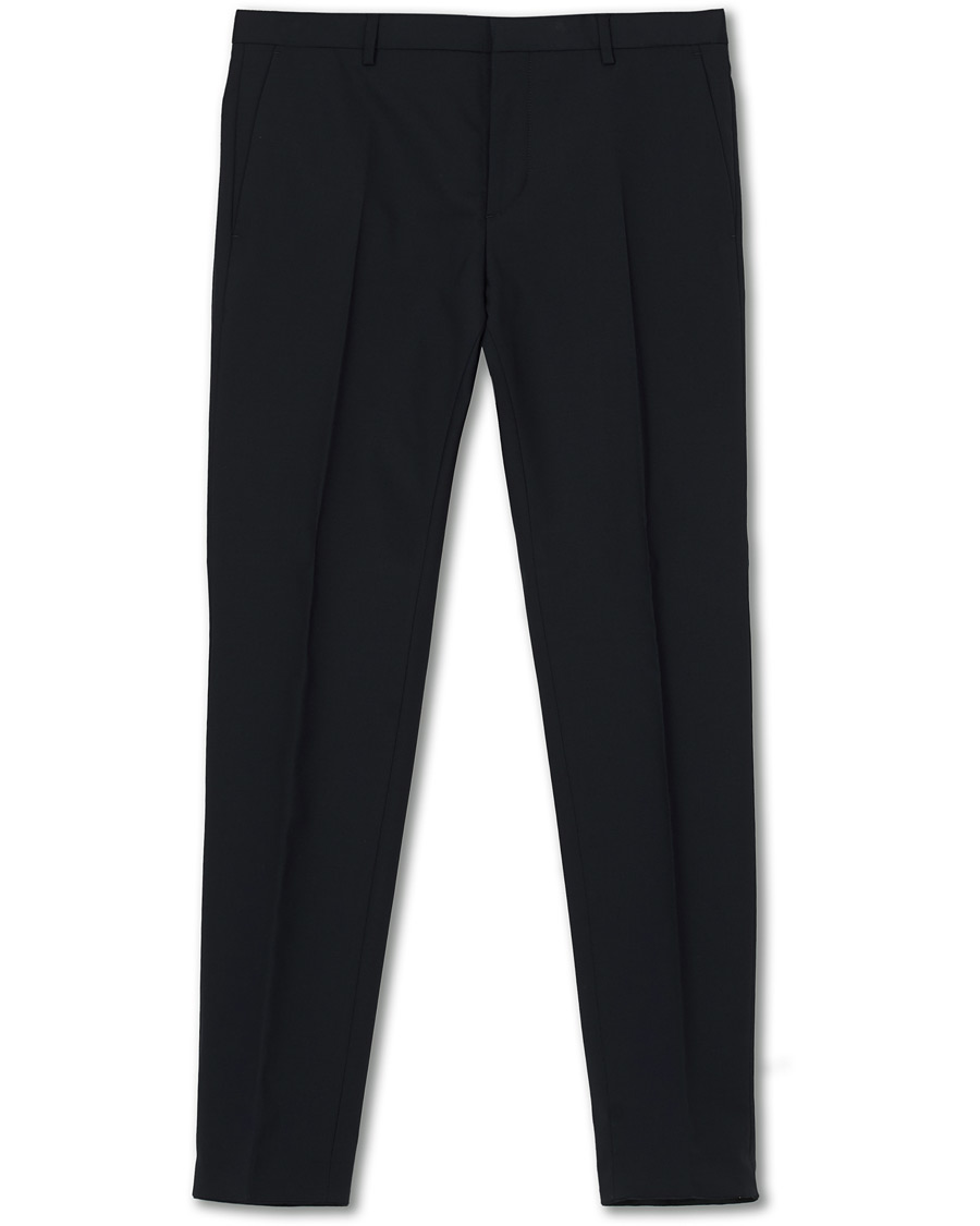Heren | Broeken | Calvin Klein | Wool Stretch Trousers Midnight Navy