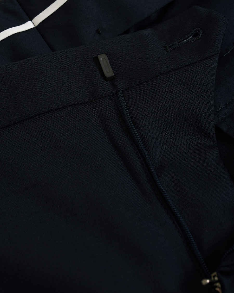 Heren | Broeken | Calvin Klein | Wool Stretch Trousers Midnight Navy
